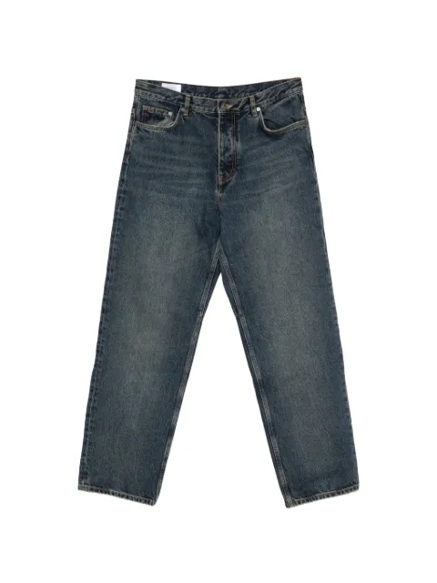 Off-White logo-patch jeans
