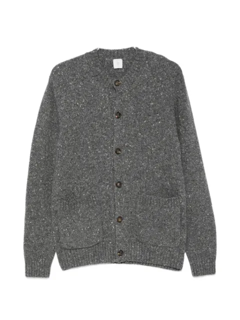 Eleventy marl-knit button-up cardigan