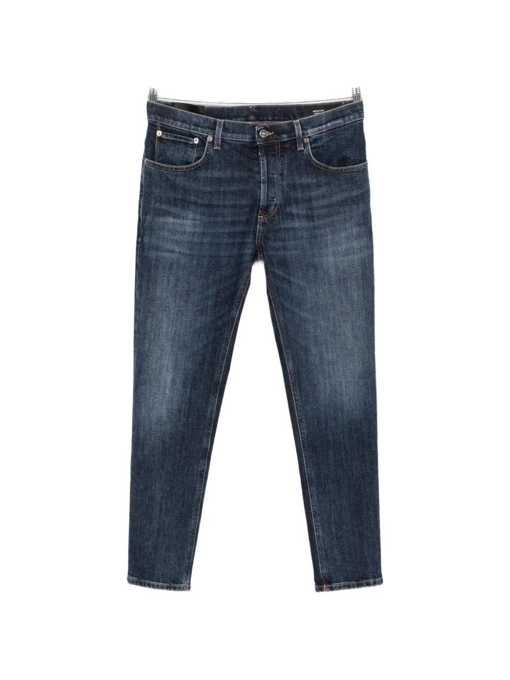 DONDUP faded whiskered jeans - Blu