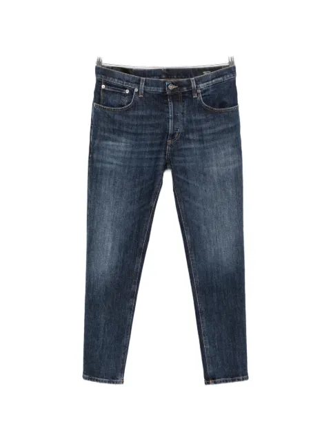 DONDUP faded whiskered jeans
