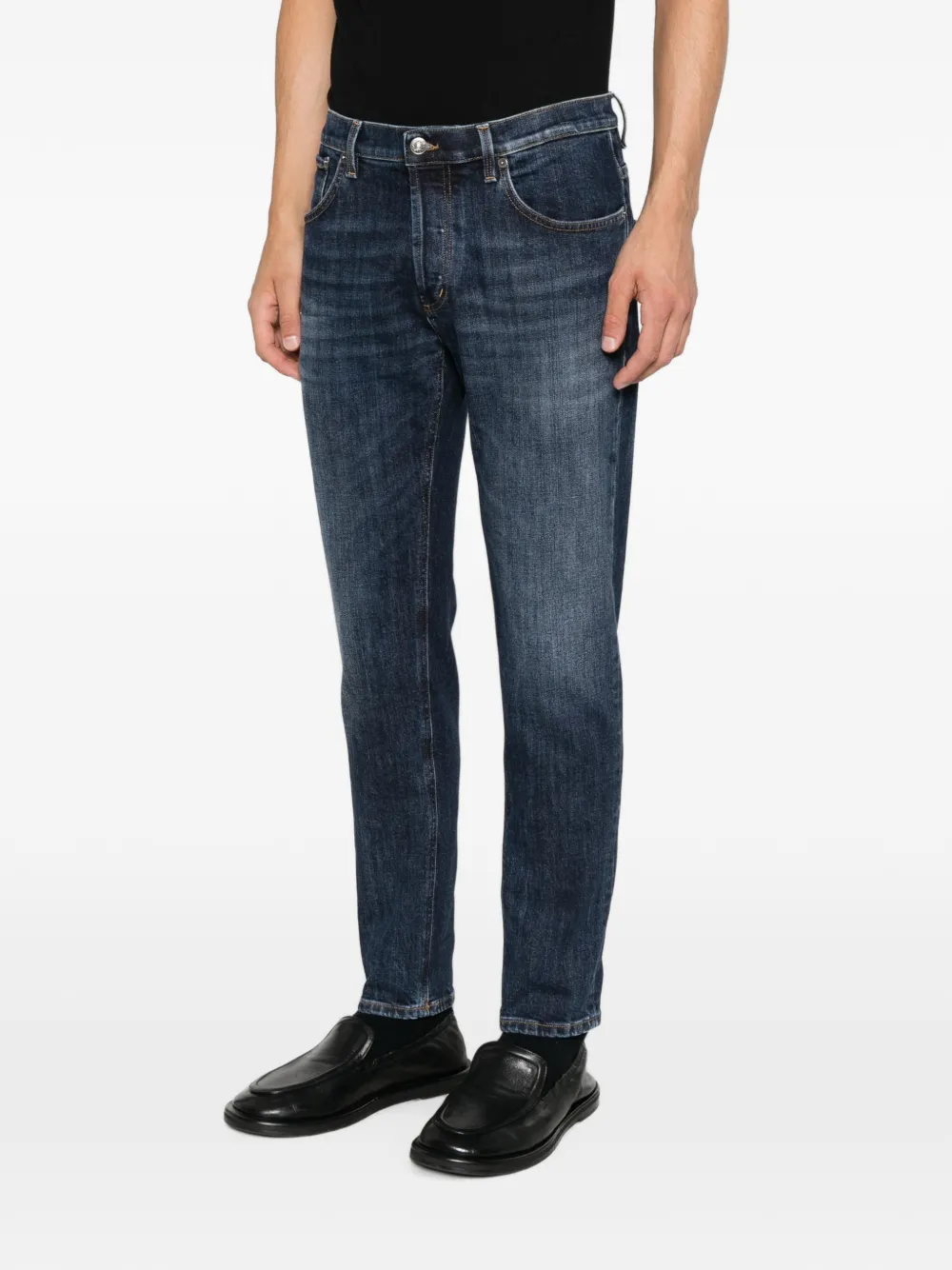 DONDUP Jeans met vervaagd effect Blauw