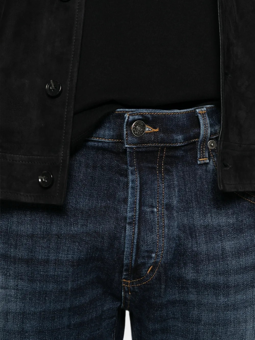 DONDUP Jeans met vervaagd effect Blauw