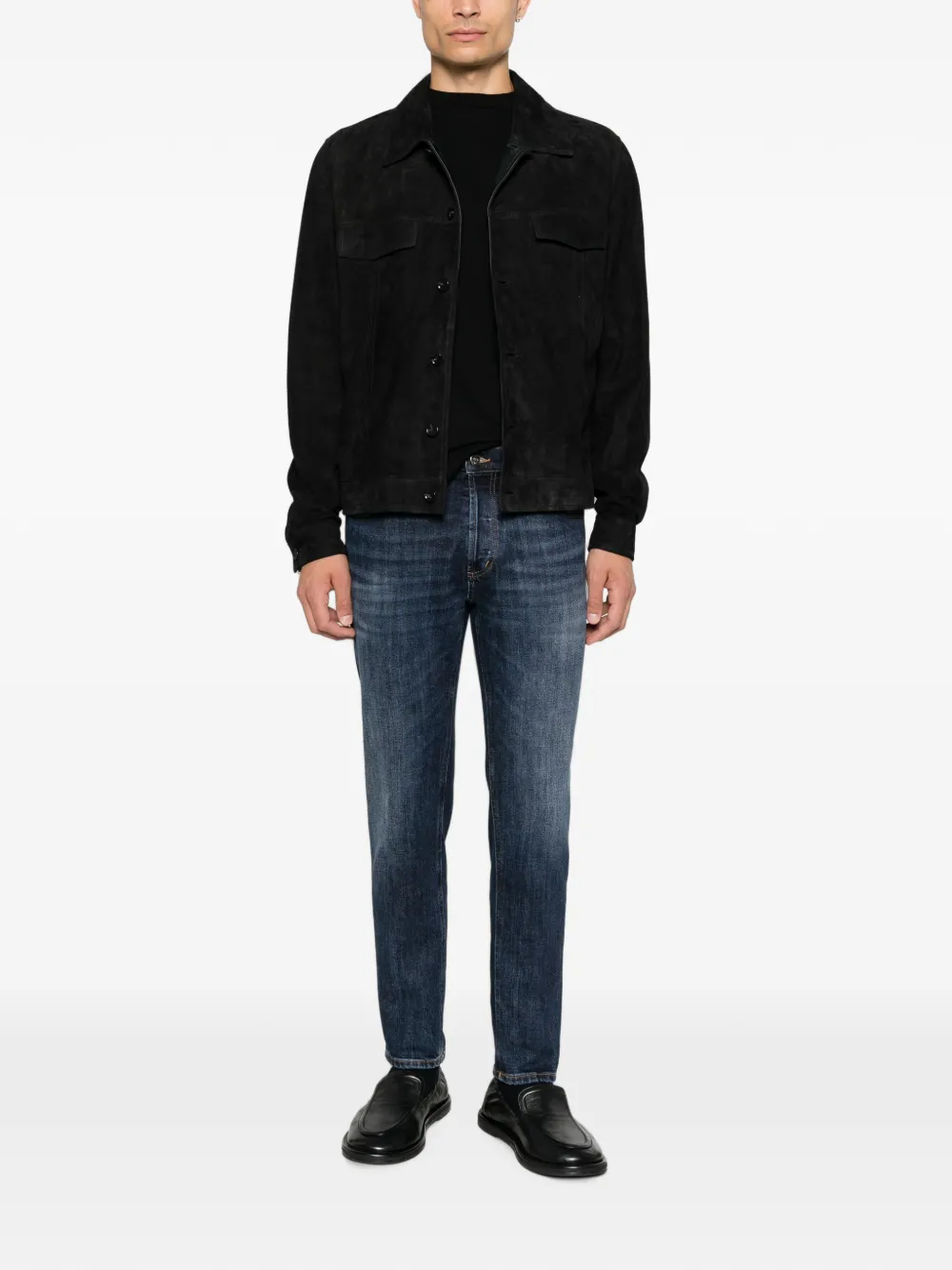 DONDUP Jeans met vervaagd effect Blauw