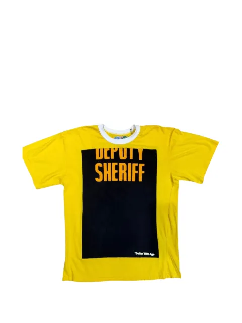 Better with Age  camiseta Deputy Sheriff con eslogan y parche