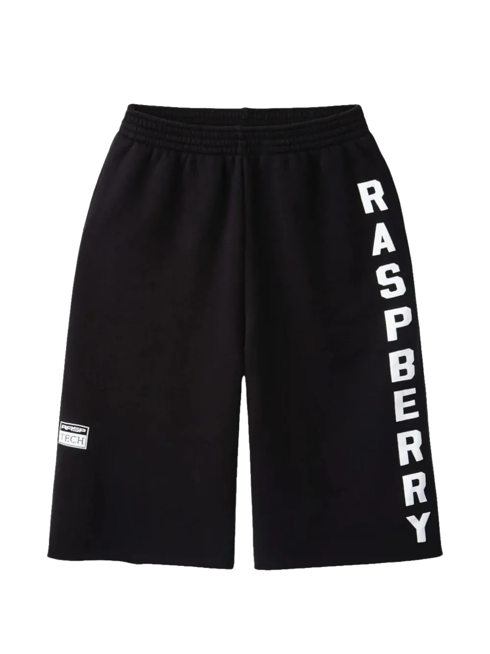 Gv Gallery Berry Logo-print Shorts In Black
