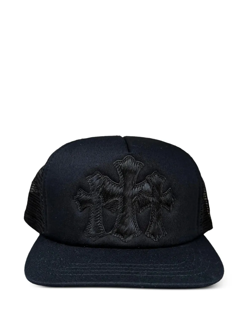 Chrome Hearts Cappello Triple Cross Cemetery - Nero