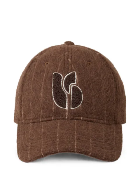 Ba&Sh Hugo pinstriped baseball cap