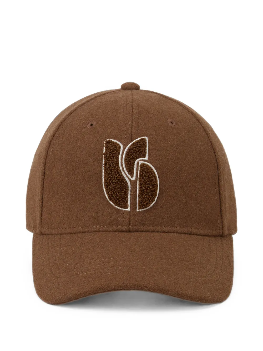 Ba&Sh Cappello Hugo con logo - Marrone