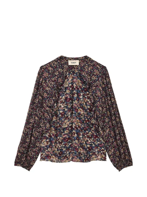 Ba&Sh Kross floral-print ruffled blouse