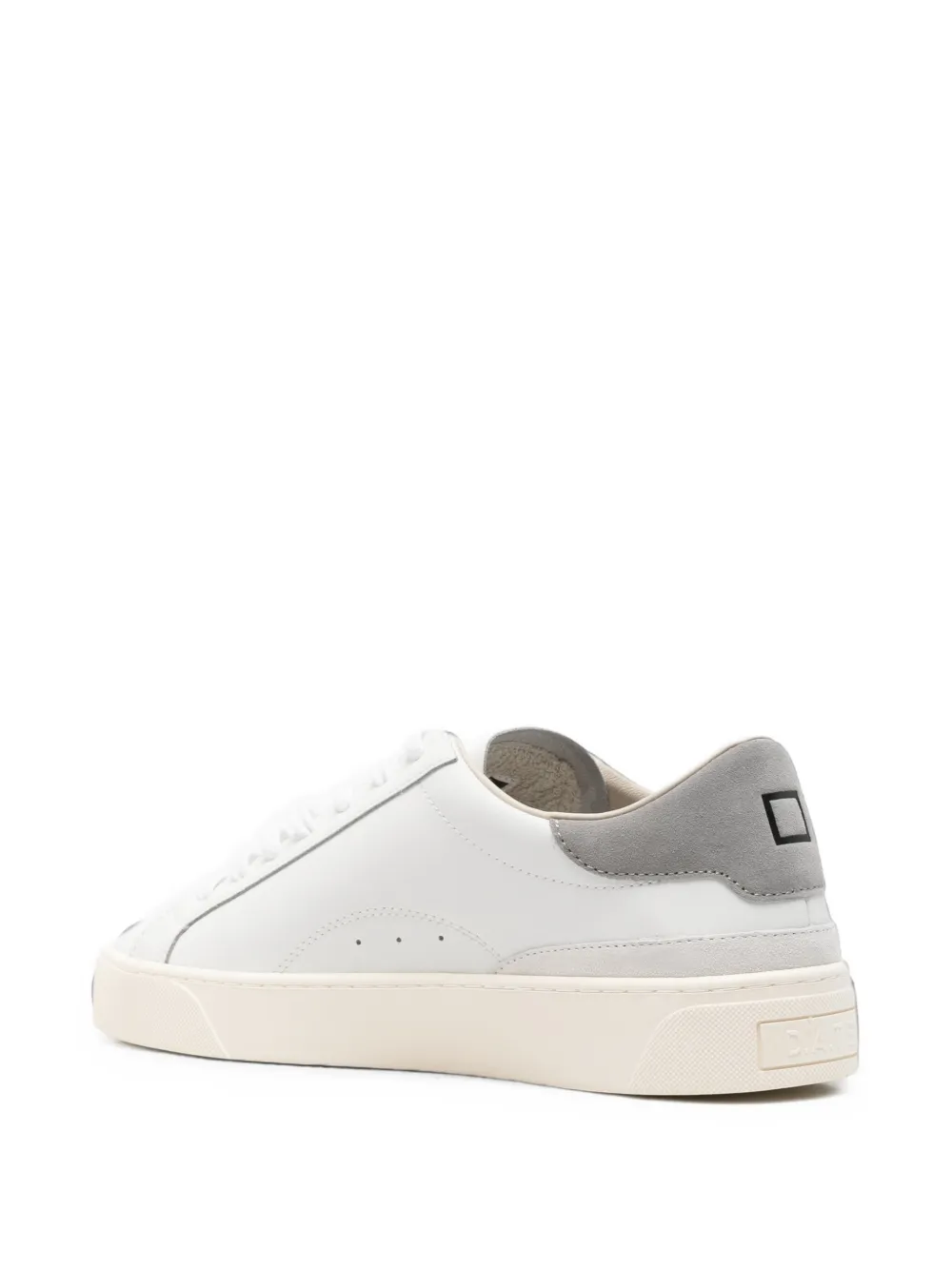 D.A.T.E. perforated panelled sneakers Wit