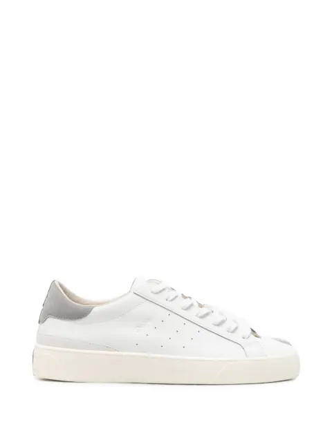 D.A.T.E. perforated panelled sneakers