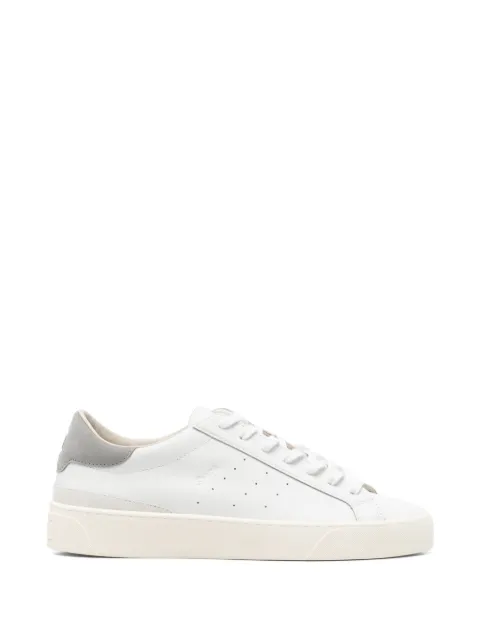 D.A.T.E. perforated panelled sneakers