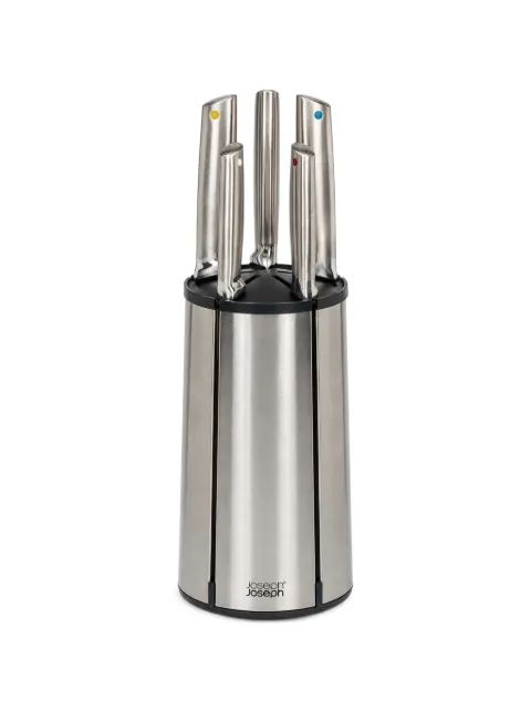 Joseph Joseph Elevate™ steel knife block set (set of five)