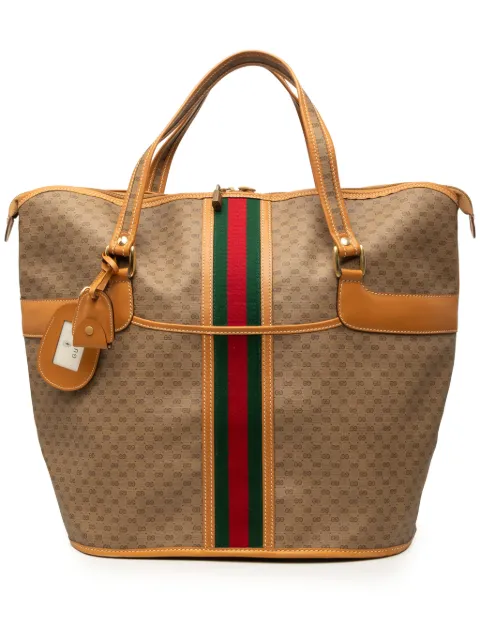Gucci Pre-Owned 20th Century Micro GG Supreme Web tote bag