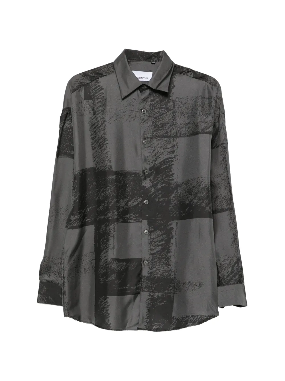 Costumein abstract-print long-sleeve shirt
