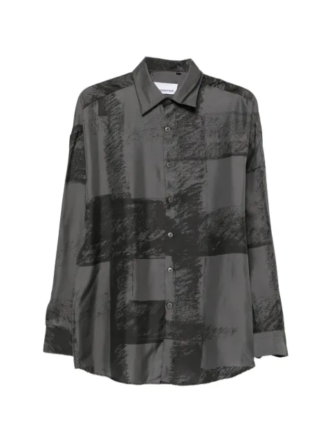 Costumein abstract-print long-sleeve shirt