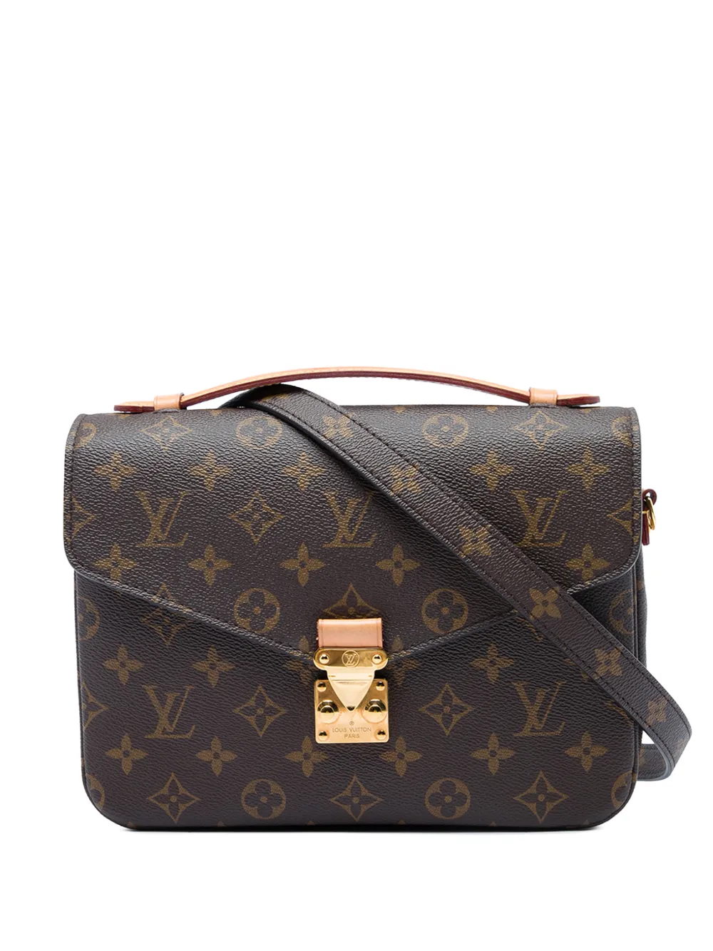 Louis Vuitton Pre-Owned 2000-2026 Monogram Pochette Metis Satchel-Tasche - Braun