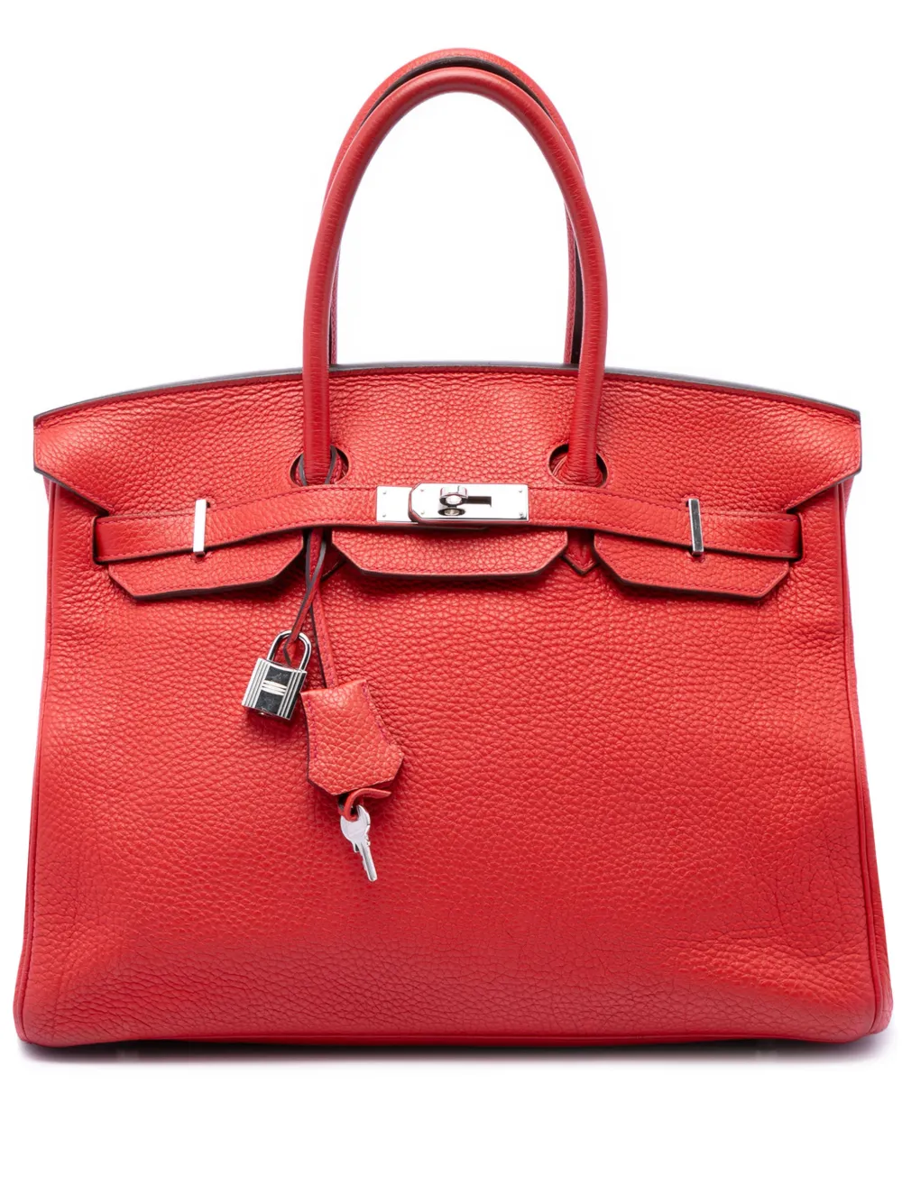 Hermès Pre-Owned 1997-2014 Togo Birkin Retourne 35 handbag - Rot