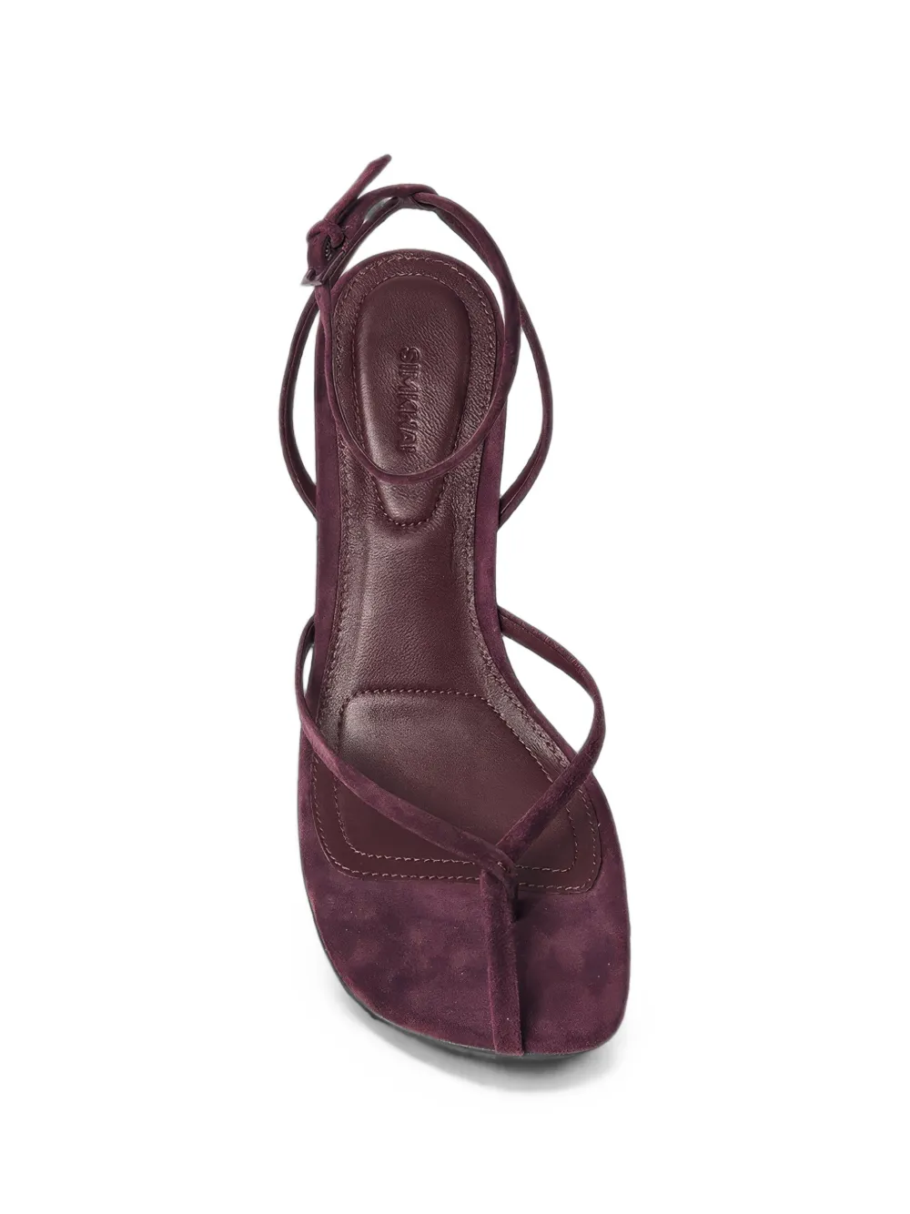 SIMKHAI Kelsey shadow heel sandals Paars