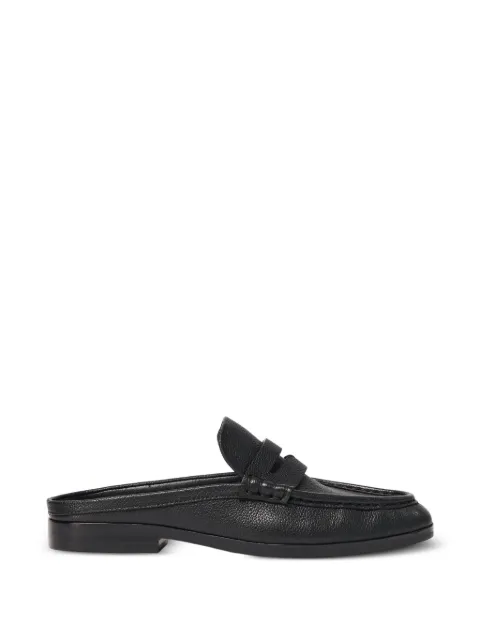 SIMKHAI  Dean pebbled leather mules