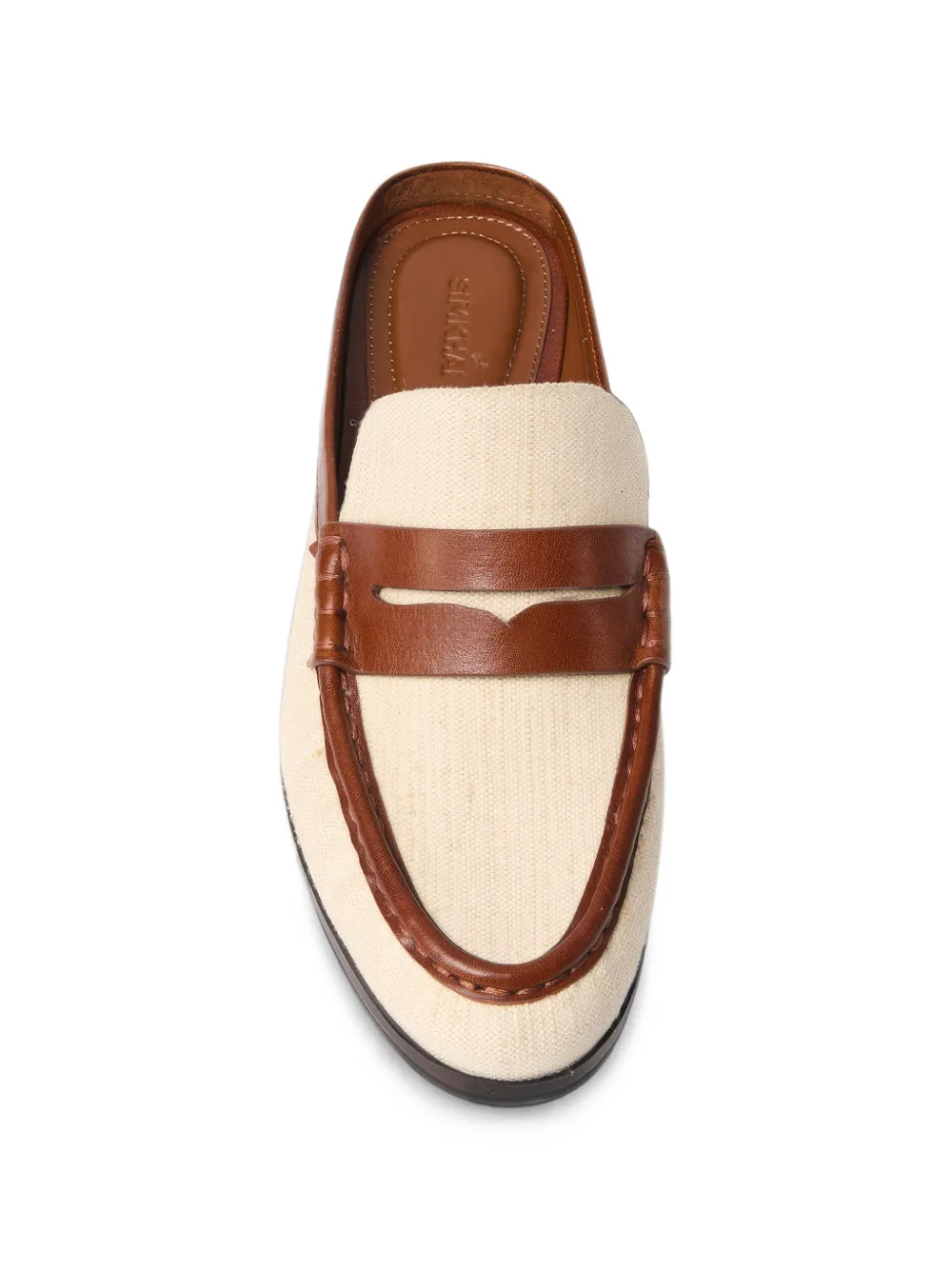 SIMKHAI Dean canvas mules Beige
