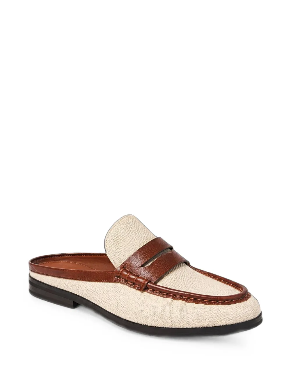 SIMKHAI Dean canvas mules Beige