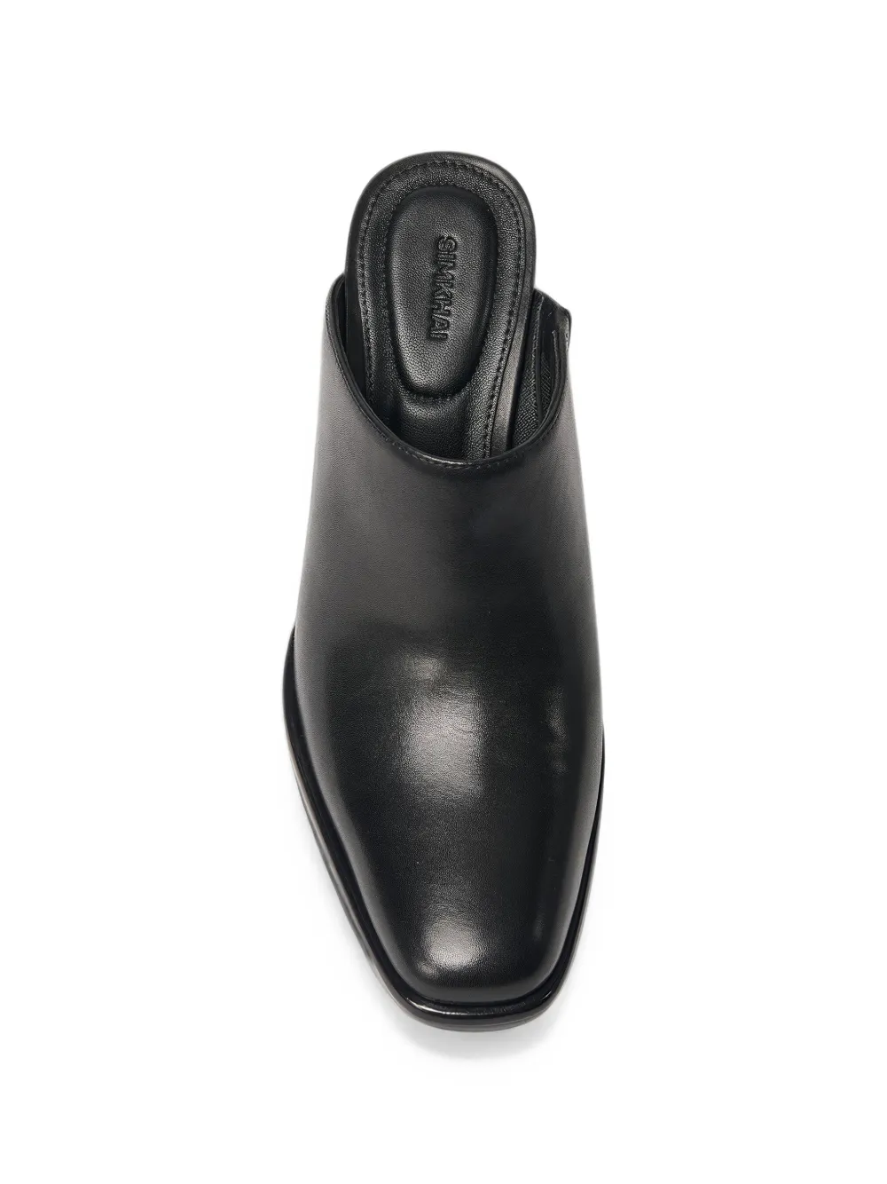 SIMKHAI Carolyn leather mules Zwart