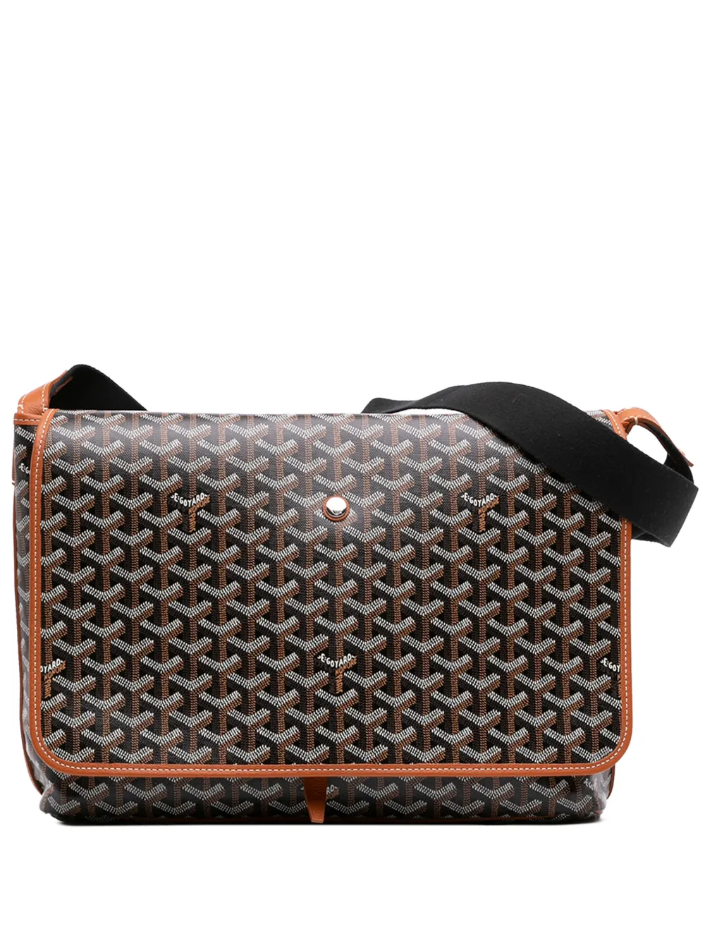 Goyard Pre-Owned 2022 Goyardine Capetien MM Messenger Bag crossbody bag - Nero