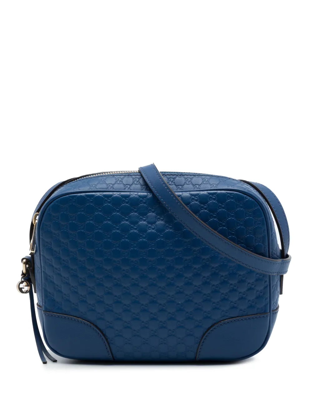 Gucci Pre-Owned 2016-2026 Microguccissima Bree crossbody bag - Blu
