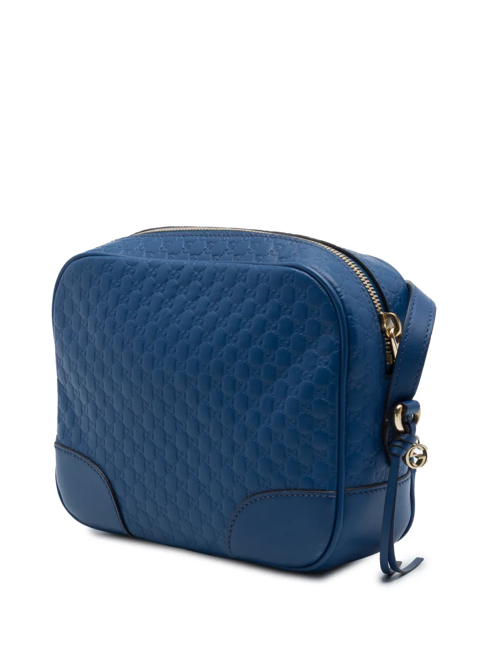Gucci Pre-Owned 2016-2026 Microguccissima Bree crossbodytas Blauw