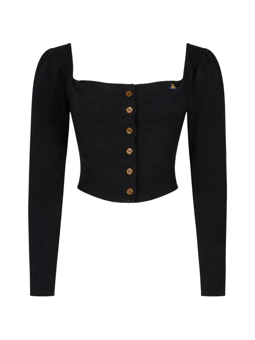 Vivienne Westwood Bea corset cardigan - Nero