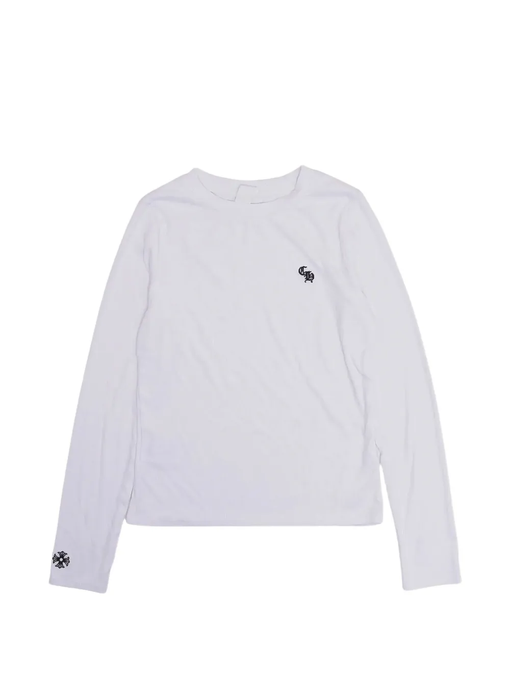 Chrome Hearts Bad Seed Long-sleeve T-shirt In White