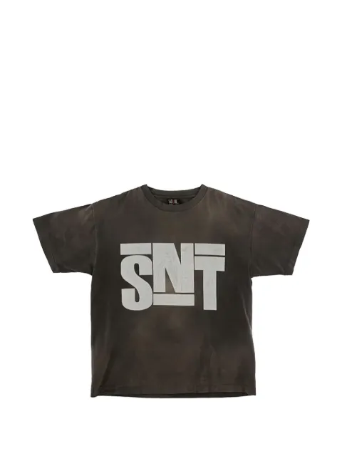 SAINT MXXXXXX playera de algodón con logo estampado