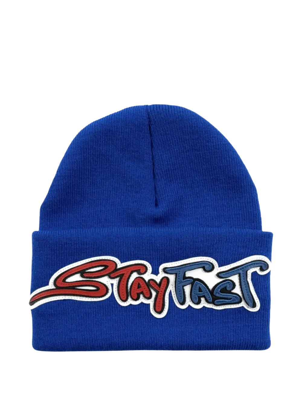 ANTI PROMO Stay Fast muts met patch Blauw