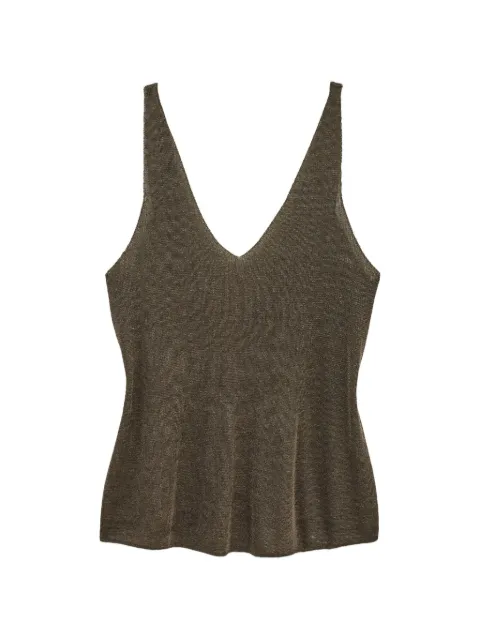 Ba&Sh Zuani V-neck knitted tank top