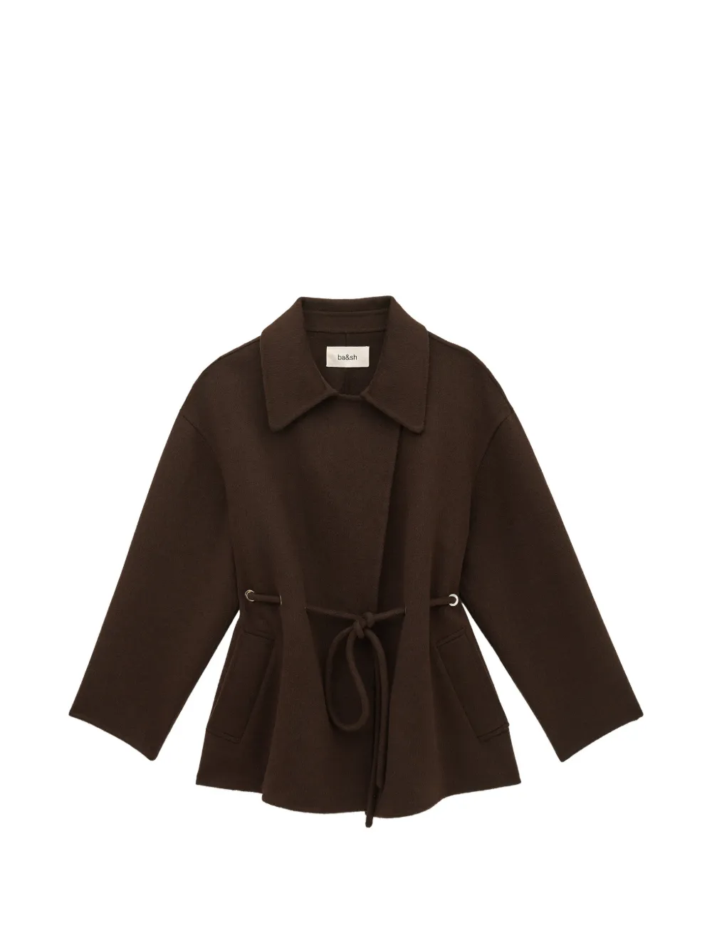 Ba&Sh Kam drawstring coat | Brown | Image 1