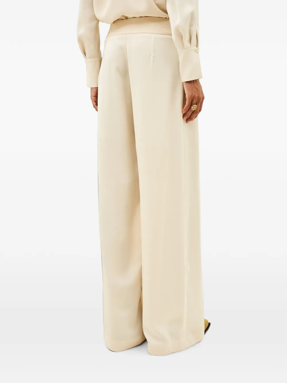 Ba&Sh Wallie pantalon met plooien Beige