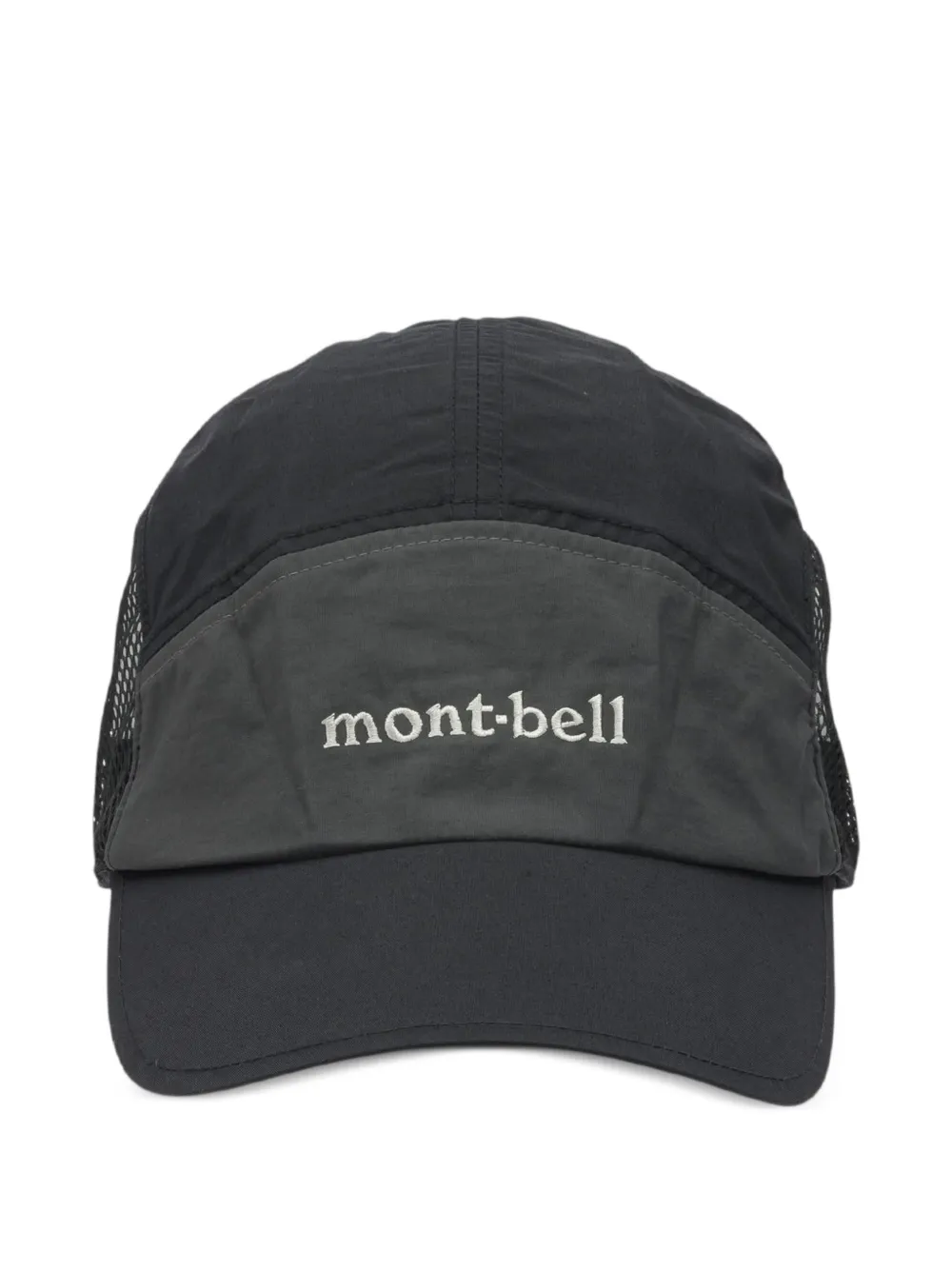 Montbell logo-embroidered mesh-panel cap | Black | Image 1