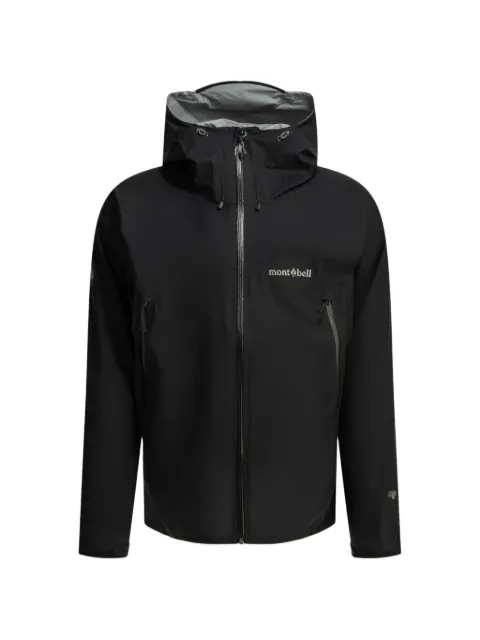 Montbell Storm Cruiser logo-print hooded rain jacket