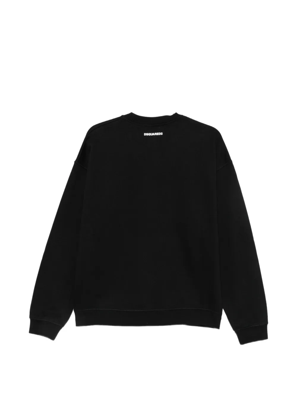 DSQUARED2 Iconique sweater met logoprint Zwart