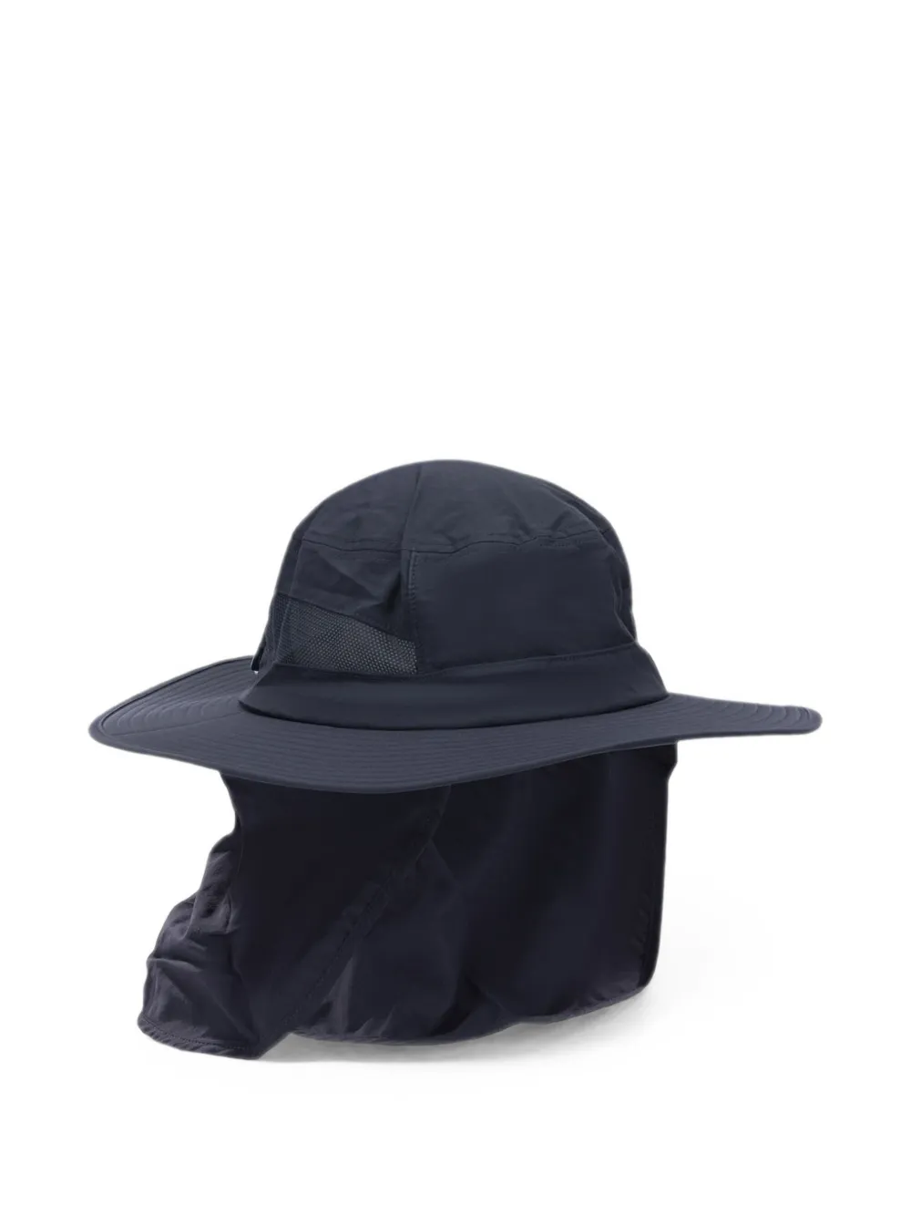 Montbell Zonnehoed met logoprint Blauw