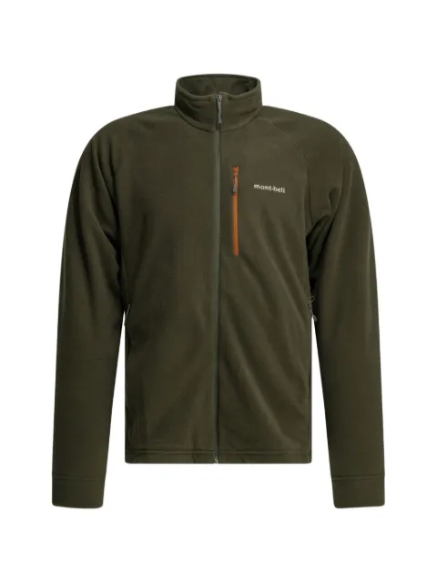 Montbell Chameece logo-embroidered fleece jacket