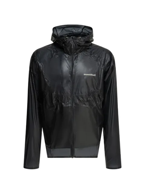 Montbell Tachyon logo-print hooded jacket