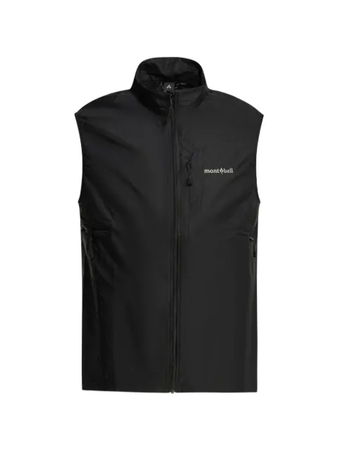 Montbell logo-print gilet