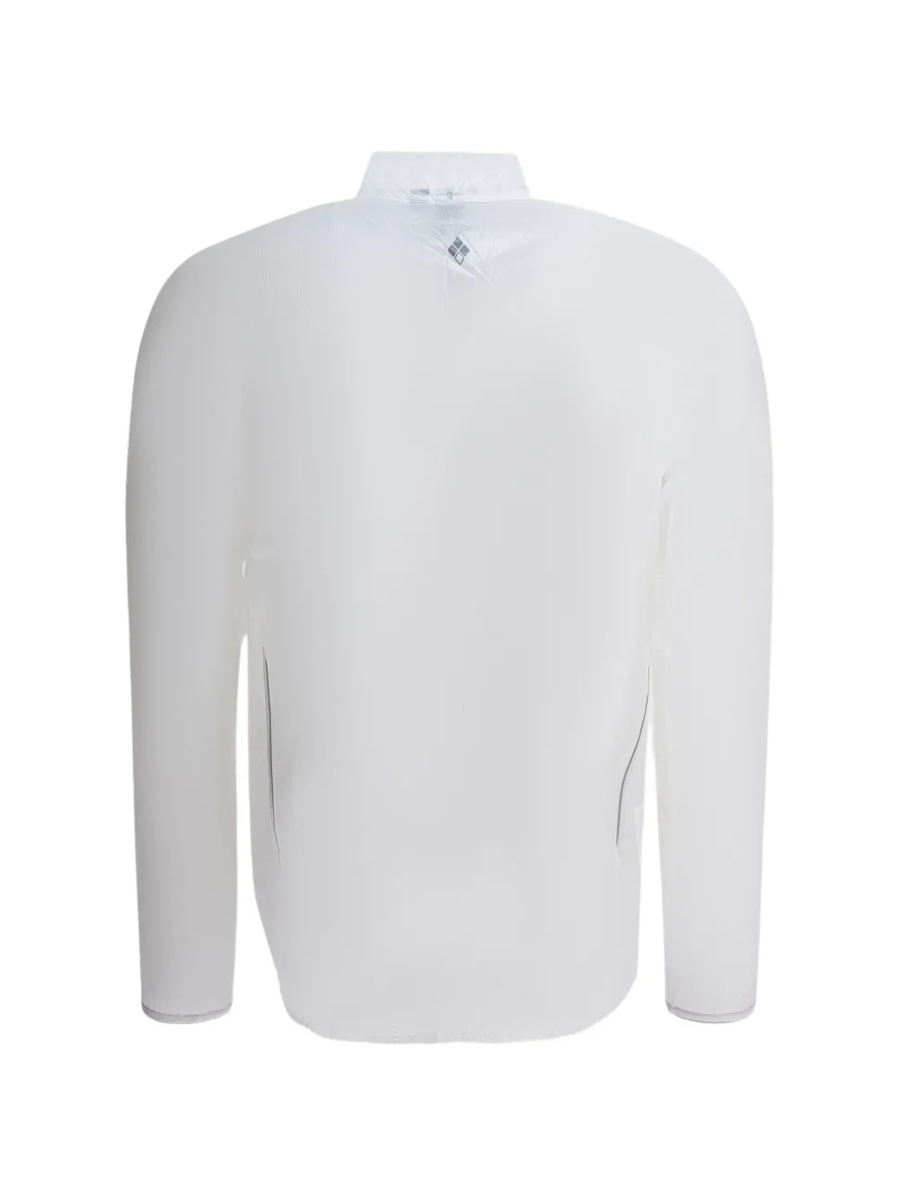Montbell EX Light Wind jack met logo-print en rits Wit