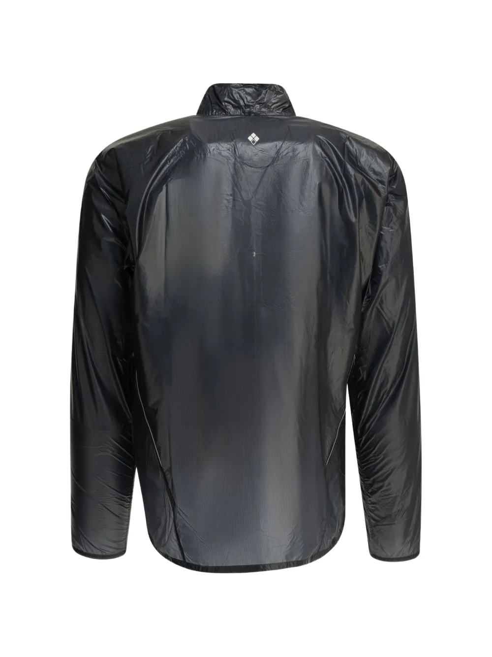 Montbell EX Light Wind jack met logo-print en rits Zwart