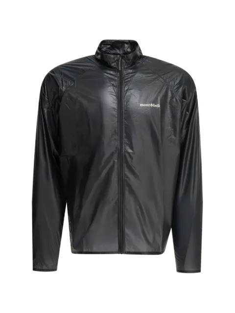 Montbell EX Light Wind logo-print zip-up jacket
