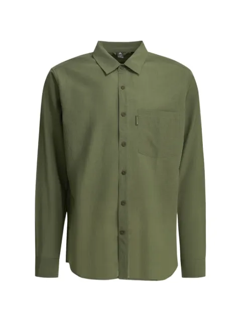 Montbell logo-tag patch-pocket shirt