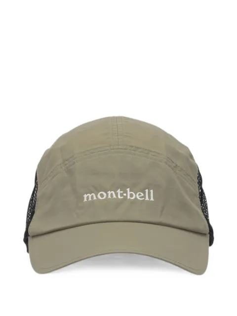 Montbell logo-embroidered mesh-panelled cap