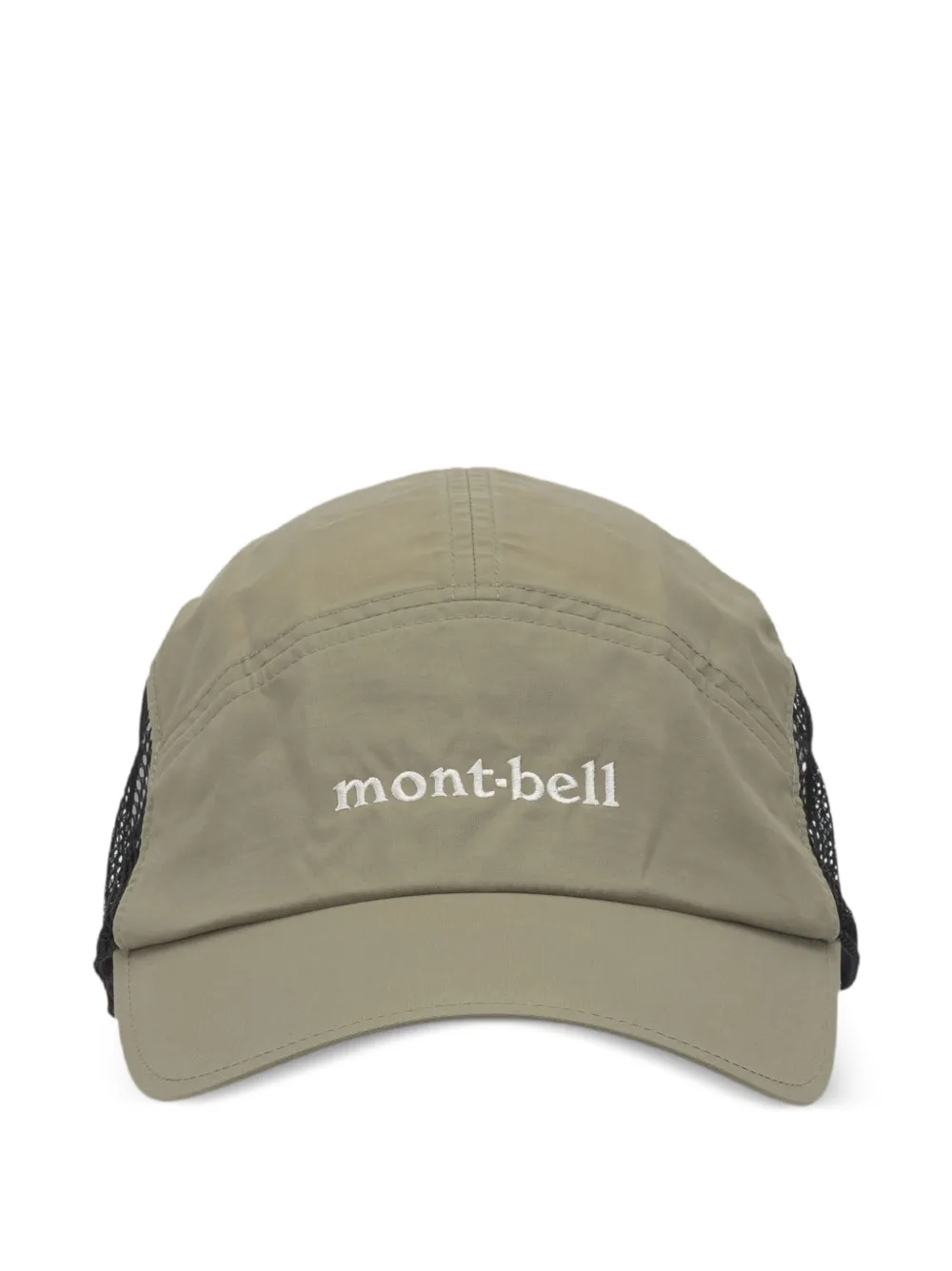Montbell logo-embroidered mesh-panelled cap - Marrone